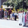 Schuleingang 2002 - Auf geht es zum Festgottesdienst.